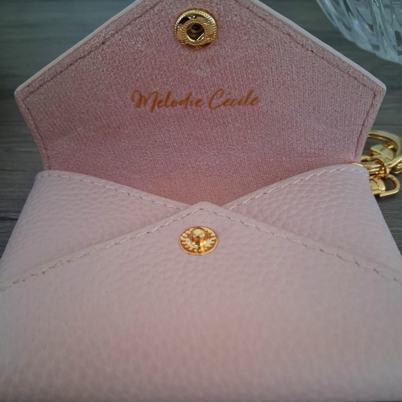 DUYP Mini envelope - Card holder - bag charm Pink - Picture 5 of 7